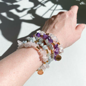 Crystal Chip Bracelets