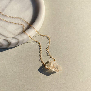 Clear Quartz Necklace