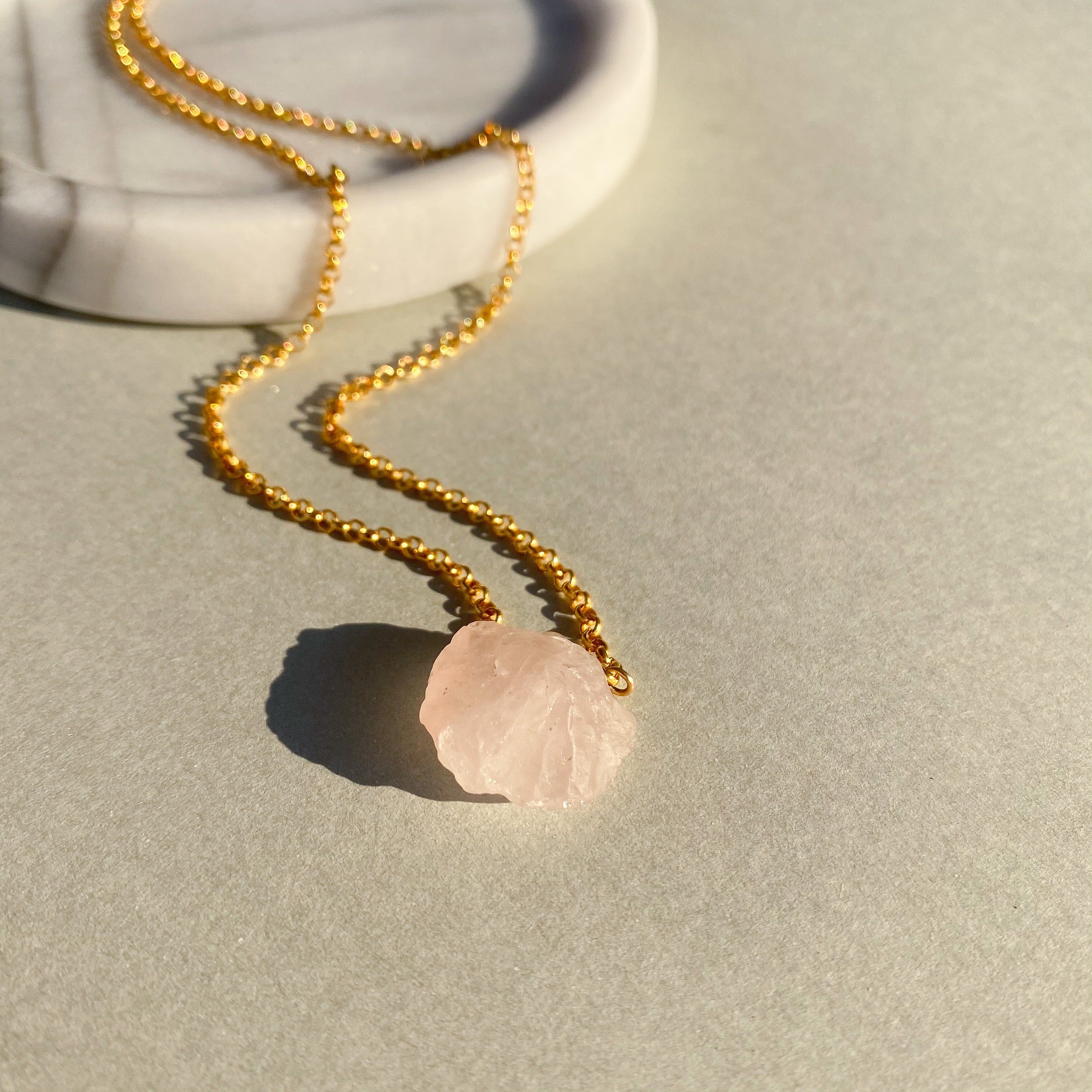 Rose Quartz Necklace