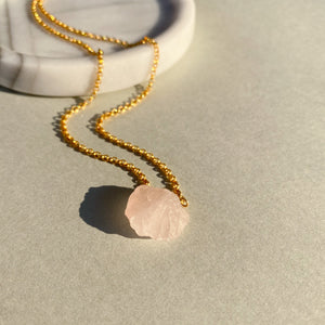 Rose Quartz Necklace